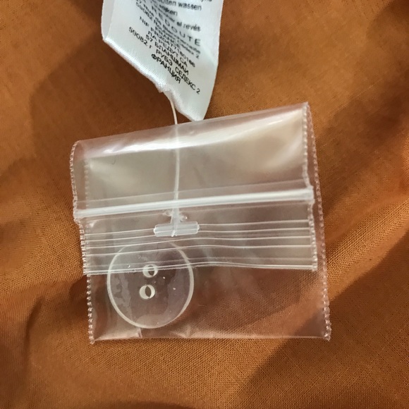 Mustard Wrap Skirt with Side Tie - Picture 5 of 8